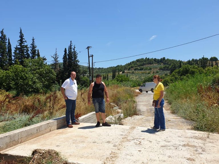 ΚΟΡΙΝΘΙΑ: Ο Γκιολής πήγε και φωτογραφήθηκε στις καταστροφές! -Ποιος έχει όμως την ευθύνη …δεν μας είπε!