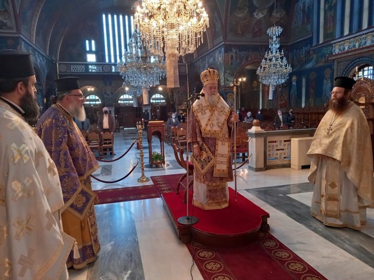 ΚΟΡΙΝΘΙΑ: Ανέλυσε την ευαγγελική περικοπή της Ε΄ Κυριακής των νηστειών…