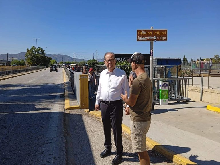 Πάλι στον Ισθμό βρέθηκε ο Νίκας …για να κάνει δηλώσεις! -Μίλησε και για τους χώρους υγιεινής αλλά…