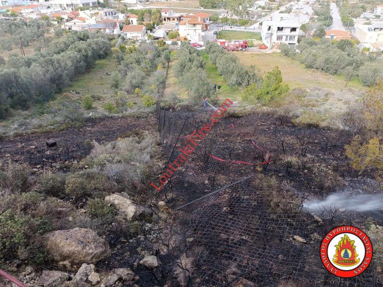 ΚΟΡΙΝΘΙΑ: Η φωτιά στα Ίσθμια και το τροχαίο ατύχημα στα φανάρια της σχολής Μηχανικού…