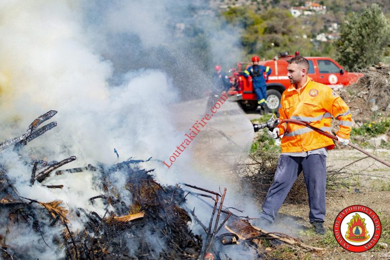 ΛΟΥΤΡΑΚΙ: Δόθηκε η ευκαιρία στα νέα μέλη να κάνουν χρήση του εξοπλισμού με πυροσβεστήρες αλλά και μάνικα σε κατάσταση πυρκαγιάς…