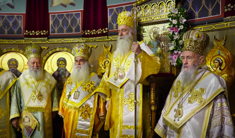 Η πρώτη Θεία Λειτουργία του νέου μητροπολίτη Κορίνθου στον Ι. Ναό του Αποστόλου Παύλου Κορίνθου -Η αναφορά στον αρχιεπίσκοπο…