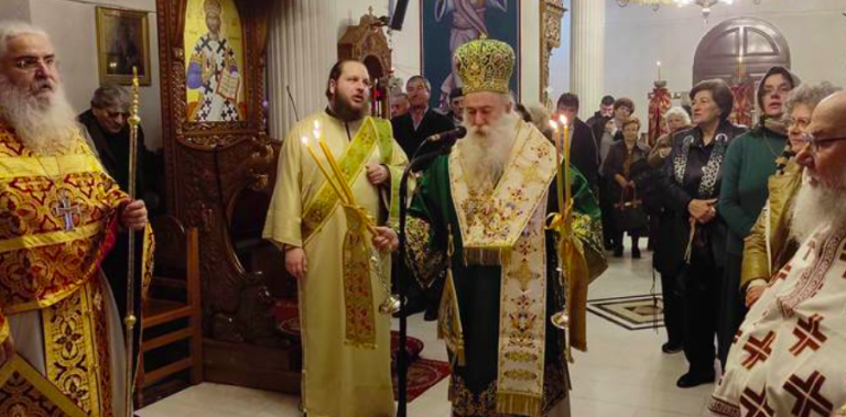 ΚΟΡΙΝΘΙΑ: Στην Ι. Μονή Παναγίας «Πάντων Χαρά» στο Καλέντζι  τέλεσε τη Θ. Λειτουργία ο μητροπολίτης Κορίνθου Παύλος