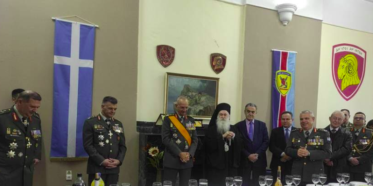 Στο στρατόπεδο της Σχολής Μηχανικού στο Λουτράκι βρέθηκε ο μητροπολίτης Κορίνθου και ο στρατηγός… (φωτο)
