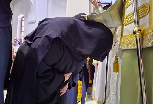 Η ενθρόνιση της νέας ηγουμένης στο Ιερό Ησυχαστήριο «ο Τίμιος Σταυρός» στον Μαψό Κορινθίας