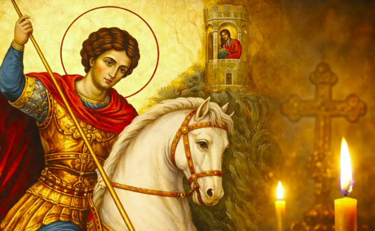 ΔΙΜΗΝΙΟ: Περιφορά της εικόνας του ΑΓ. Γεωργίου