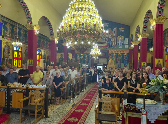 Τέλεσαν το ετήσιο μνημόσυνο του πατρός του μητροπολίτου Κορίνθου Παύλου