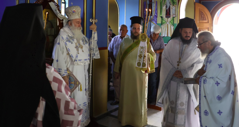 Ο μητροπολίτης Κορίνθου μετέβη στην Ιερά Μονή Αγίου Δημητρίου Στεφανίου