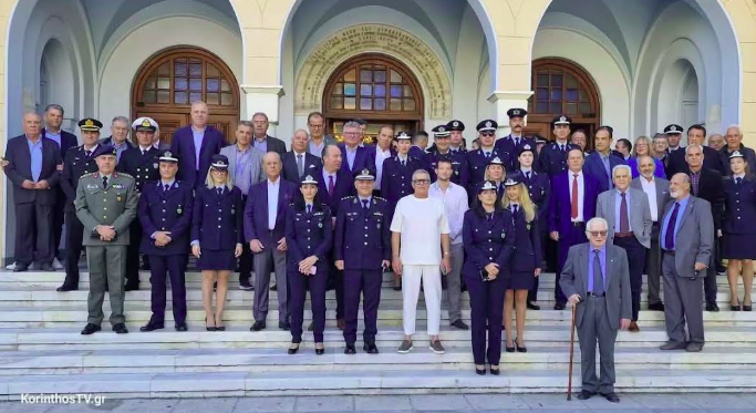 Ν. Ζαχαρόπουλος: “Οι αστυνομικοί του νομού Κορινθίας τίμησαν τον προστάτη τους τον Άγιο Αρτέμιο”